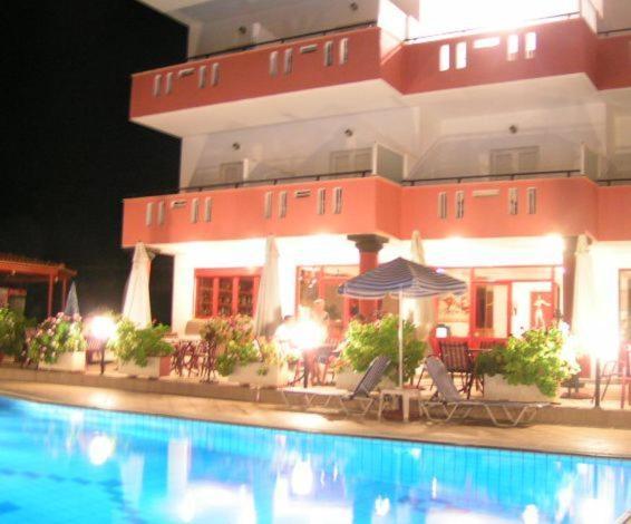 Aparthotel Knossos à Pánormos Extérieur photo