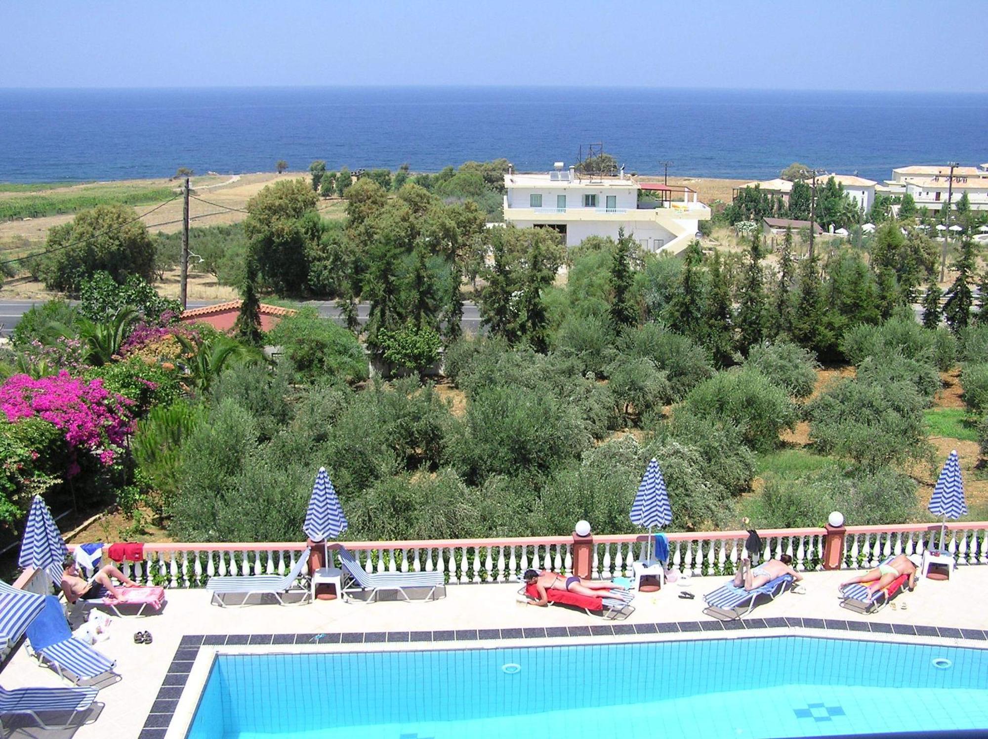 Aparthotel Knossos à Pánormos Extérieur photo